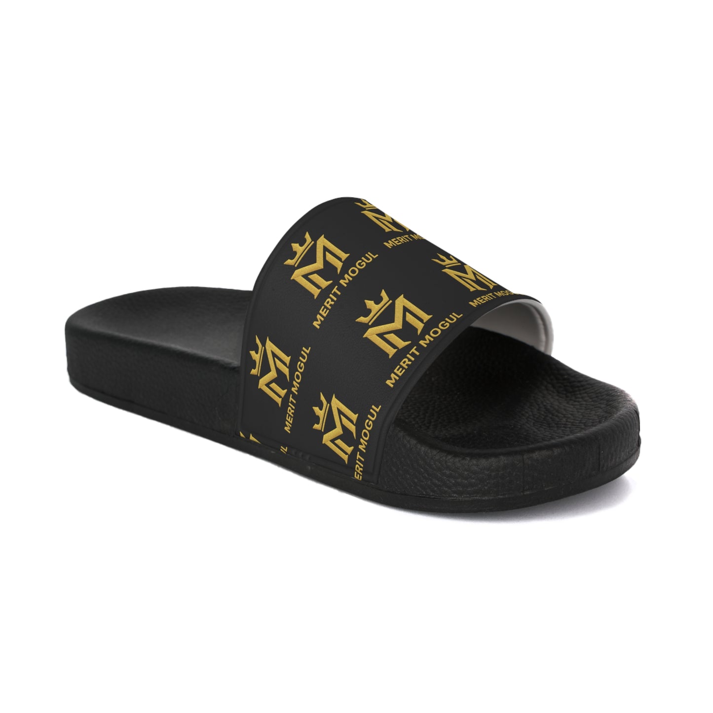 Blk/Gld Mogul Men's Slides