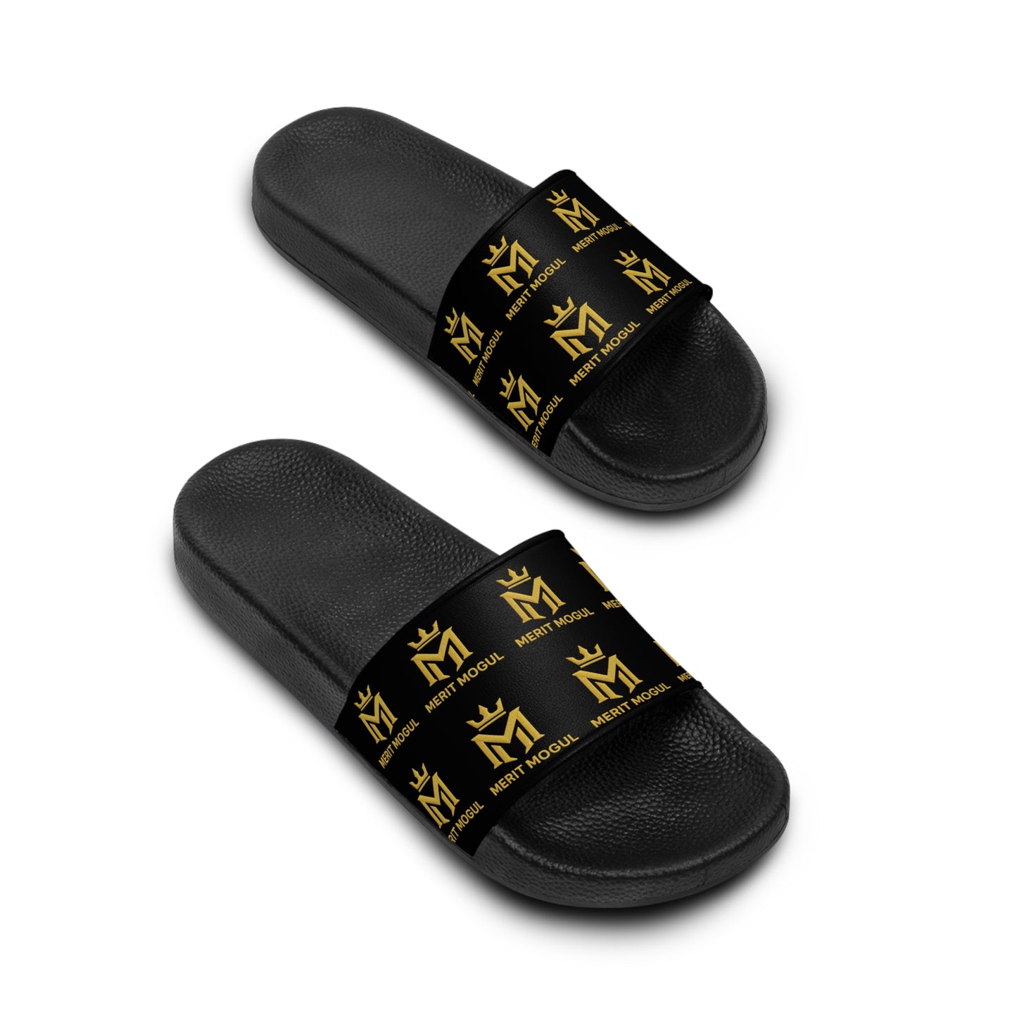 Blk/Gld Mogul Men's Slides